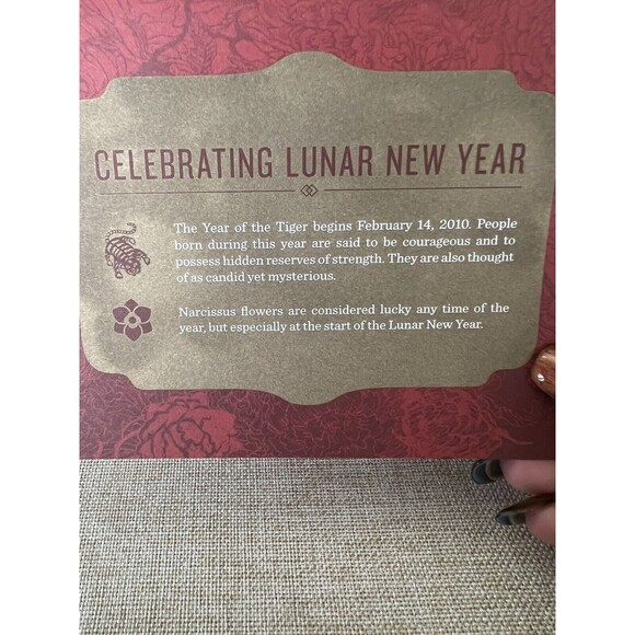 NEW Year of the Tiger Chinese Lunar New Year USPS Stamps Note Card Set  2010 - Picture 6 of 7